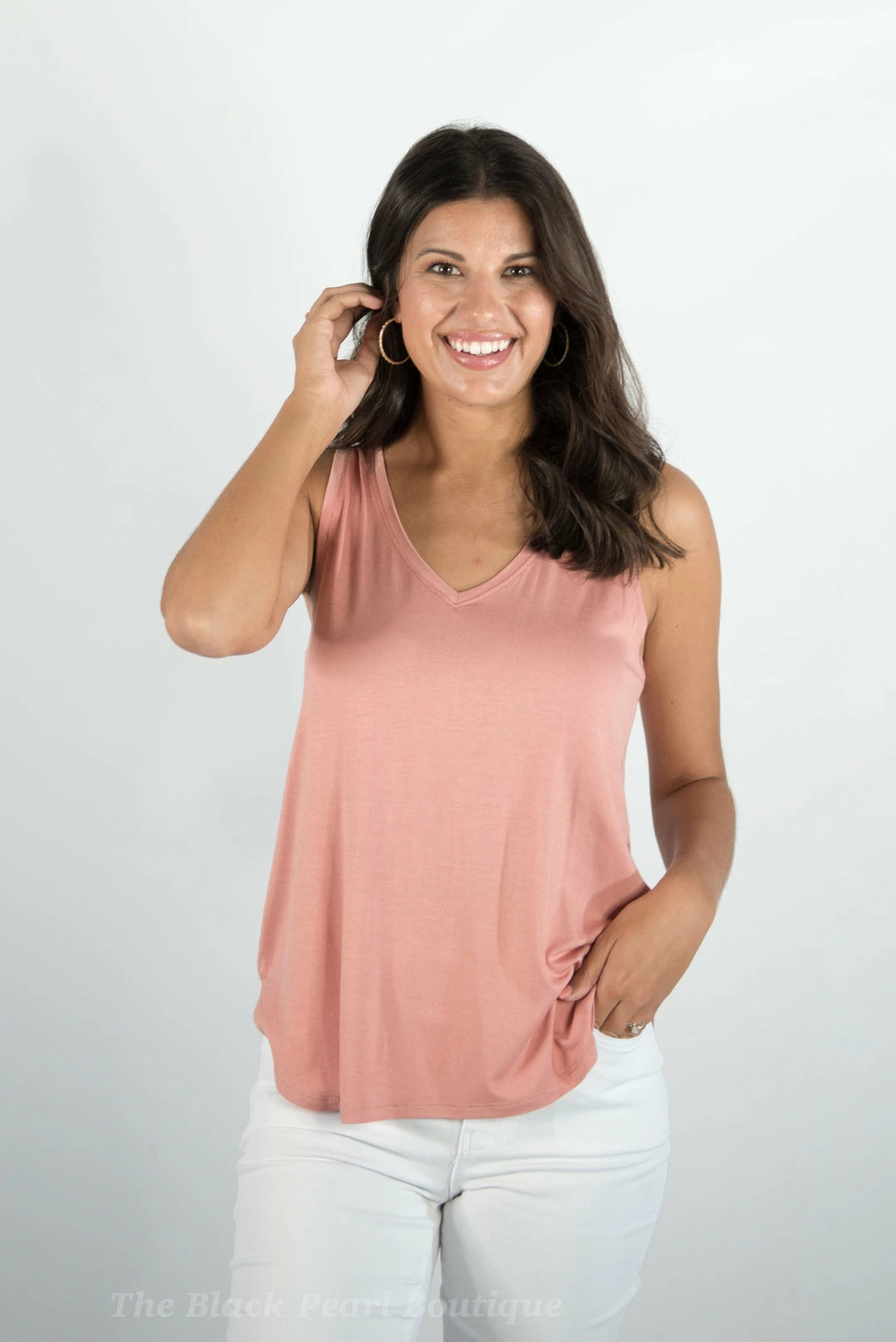 Hyfve New Arrivals Rose V Neck Tank 2 Hyfve New Arrivals Rose V Neck Tank