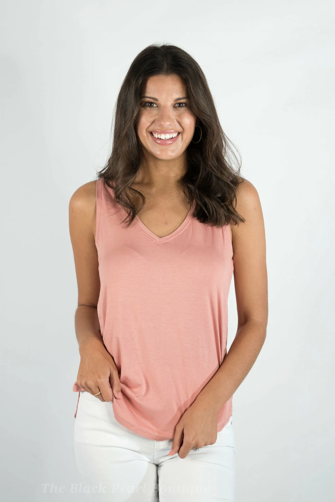 Hyfve New Arrivals Rose V Neck Tank 1 Hyfve New Arrivals Rose V Neck Tank