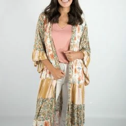 Gigio Floral Print Kimono 7 Gigio Floral Print Kimono