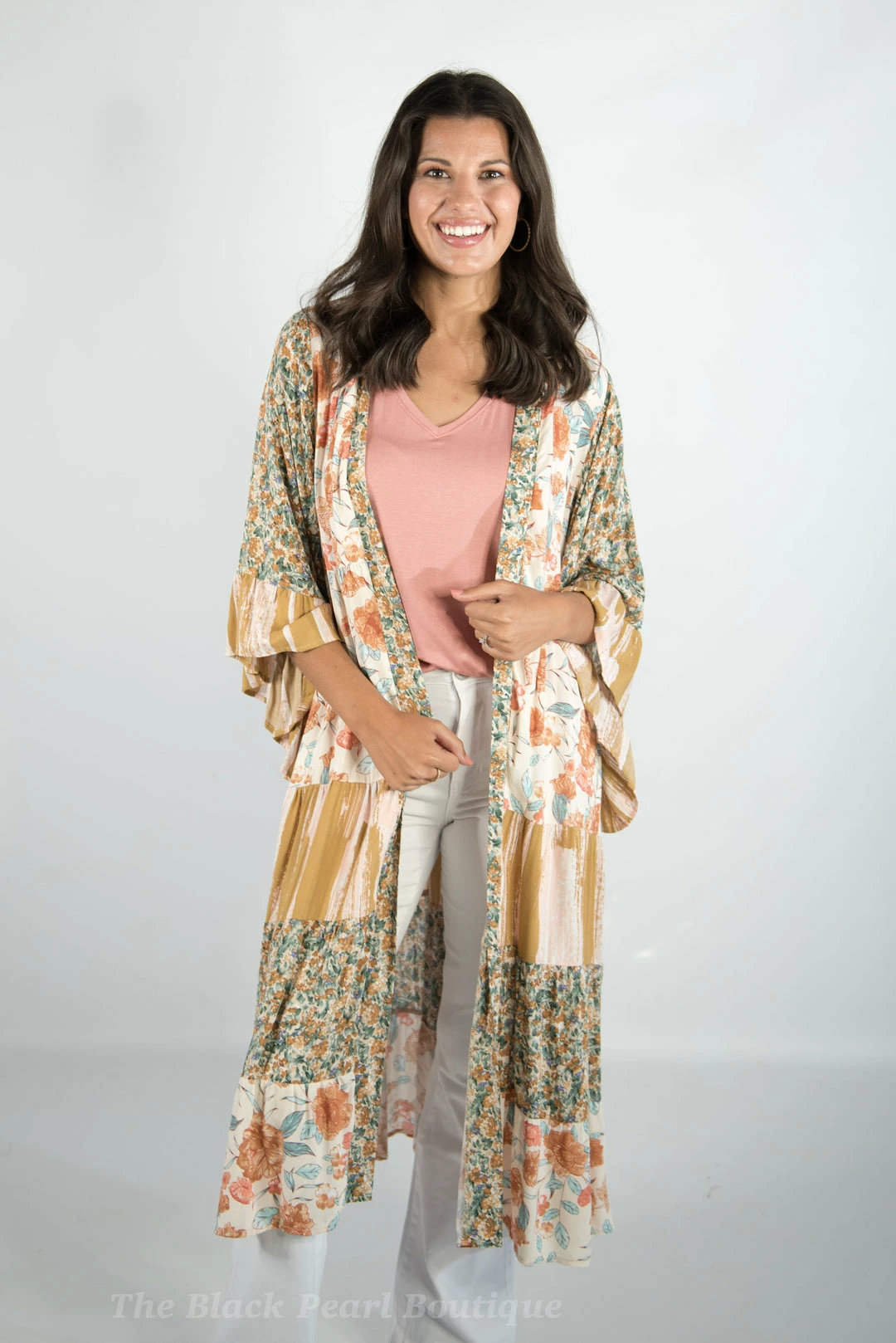 Gigio Floral Print Kimono 2 Gigio Floral Print Kimono