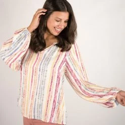 Andree By Unit Ivory Multi Print Top New Arrivals