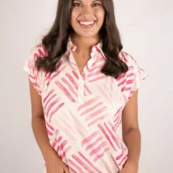 Andree By Unit New Arrivals Button Up Printed Top 10 Andree By Unit New Arrivals Button Up Printed Top