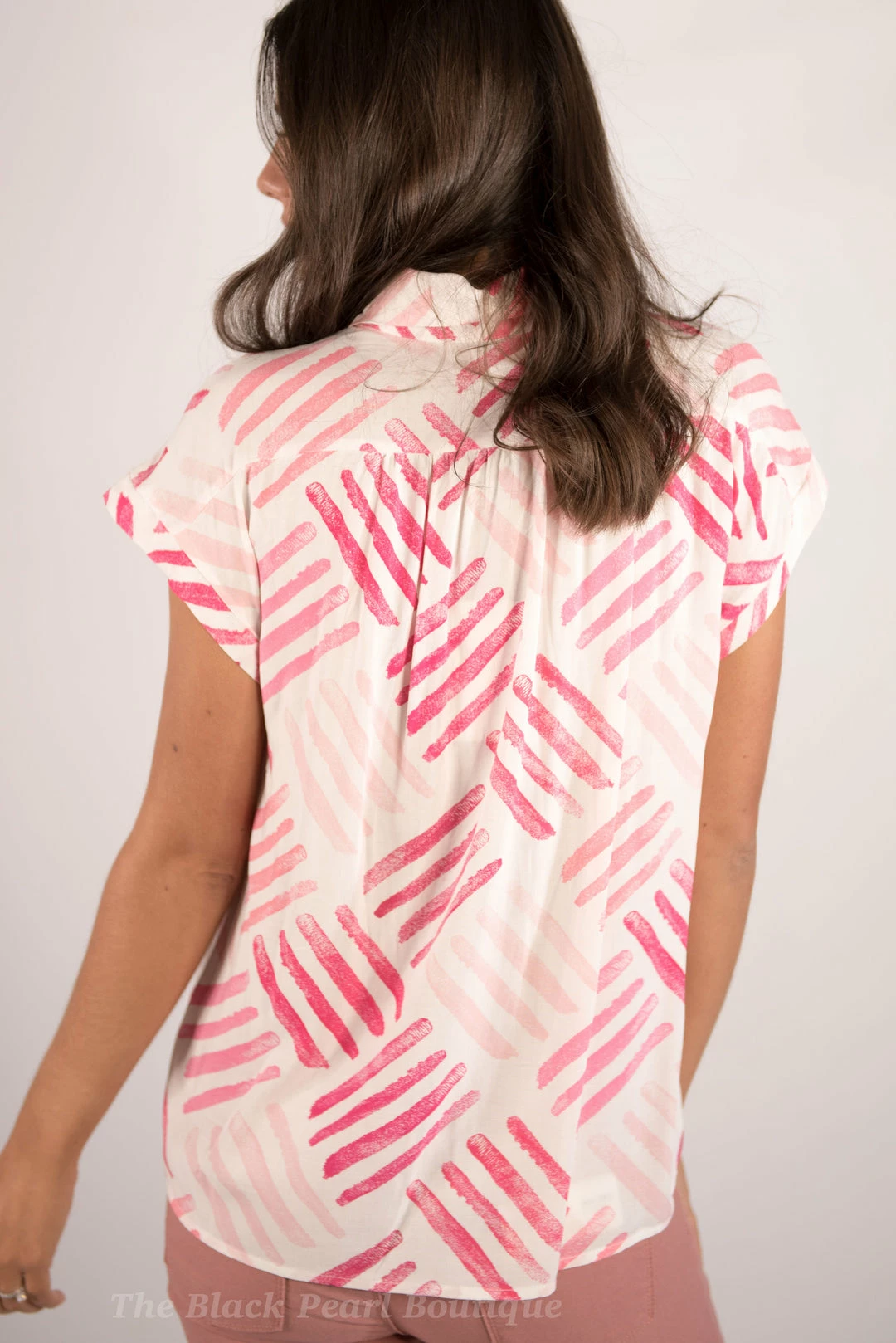 Andree By Unit New Arrivals Button Up Printed Top 2 Andree By Unit New Arrivals Button Up Printed Top