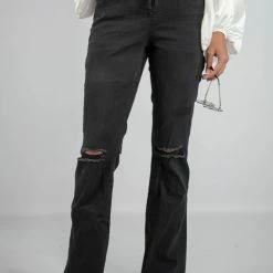 YMI High Rise Black Flare Jogger Pants