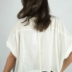 Very J White Crop Top New Arrivals