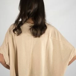 Very J Taupe Crop Top New Arrivals