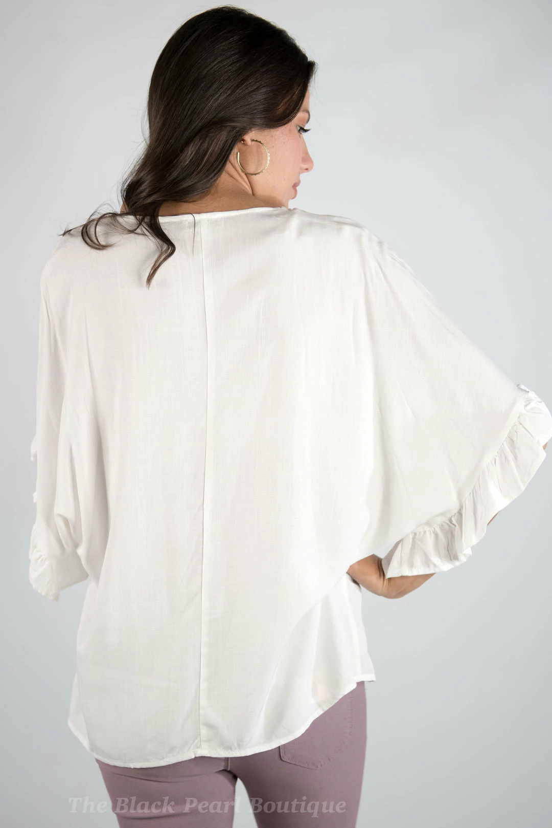 Andree By Unit Ivory Ruffle Sleeve Top New Arrivals 3 Andree By Unit Ivory Ruffle Sleeve Top New Arrivals