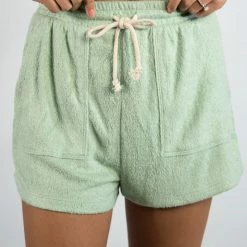 Hyfve New Arrivals Pastel Green Shorts