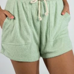 Hyfve New Arrivals Pastel Green Shorts 7 Hyfve New Arrivals Pastel Green Shorts