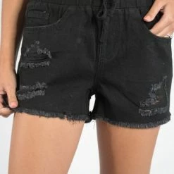 YMI Black Jogger Shorts New Arrivals