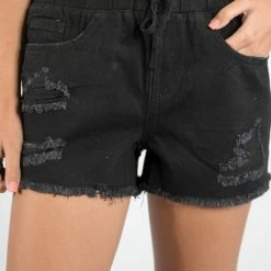 YMI Black Jogger Shorts New Arrivals