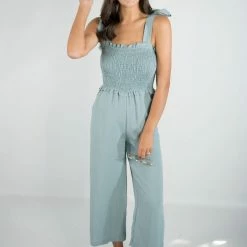 Blu Pepper Dusty Blue Jumpsuit New Arrivals 11 Blu Pepper Dusty Blue Jumpsuit New Arrivals