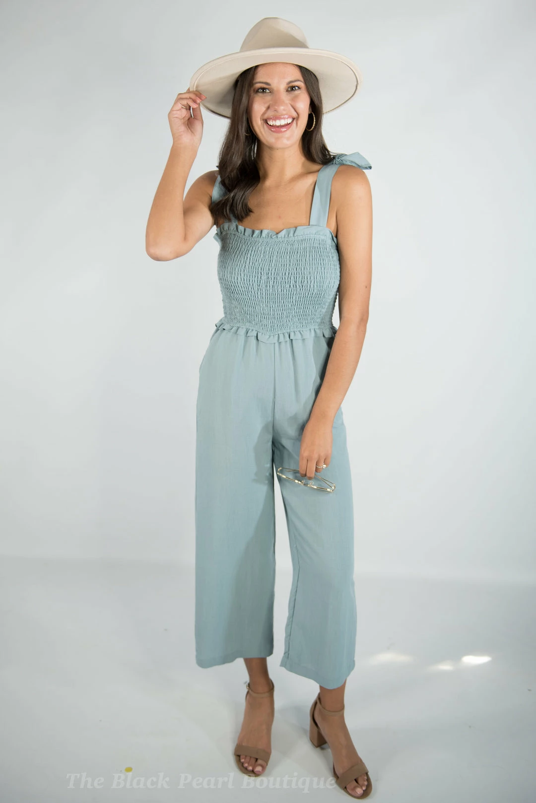 Blu Pepper Dusty Blue Jumpsuit New Arrivals 4 Blu Pepper Dusty Blue Jumpsuit New Arrivals