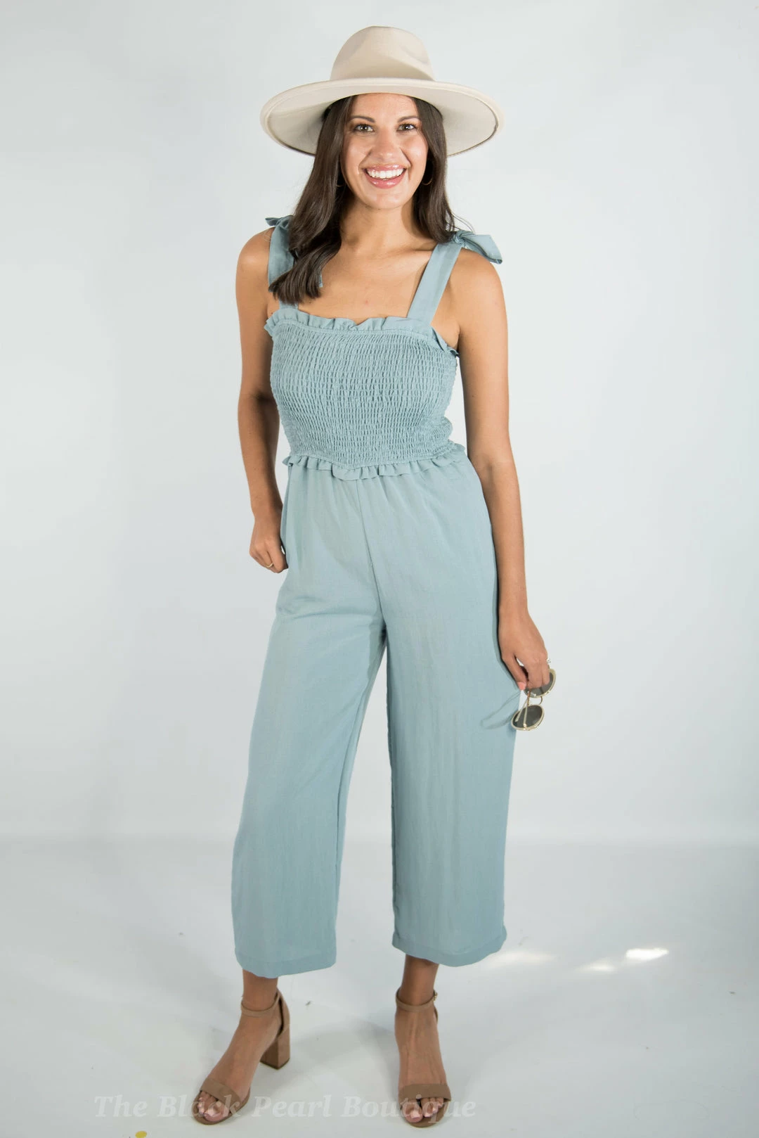 Blu Pepper Dusty Blue Jumpsuit New Arrivals 2 Blu Pepper Dusty Blue Jumpsuit New Arrivals