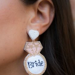 Golden Stella Bride Ring Earrings New Arrivals