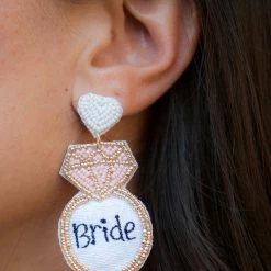 Golden Stella Bride Ring Earrings New Arrivals