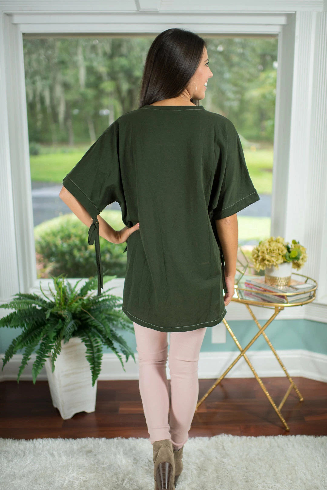 Glam Army Green High/Low Top Final Sale 5 Glam Army Green High/Low Top Final Sale