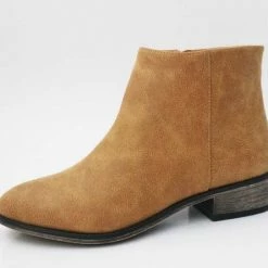 J.P. Original Shoes Tan Booties