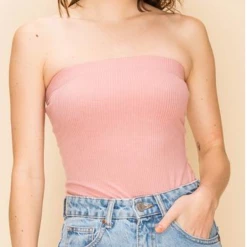 Hyfve Rose Tube Top Body Suit