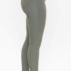 YMI Olive Hyper Stretch Pants