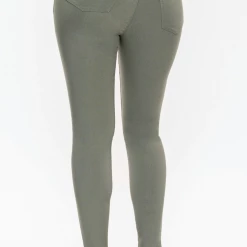YMI Olive Hyper Stretch Pants 5 YMI Olive Hyper Stretch Pants