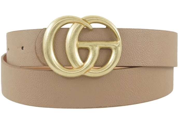 Girly New Arrivals Taupe Belt 1 Girly New Arrivals Taupe Belt