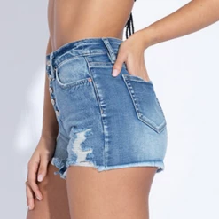 YMI New Arrivals Denim High Rise Shorts