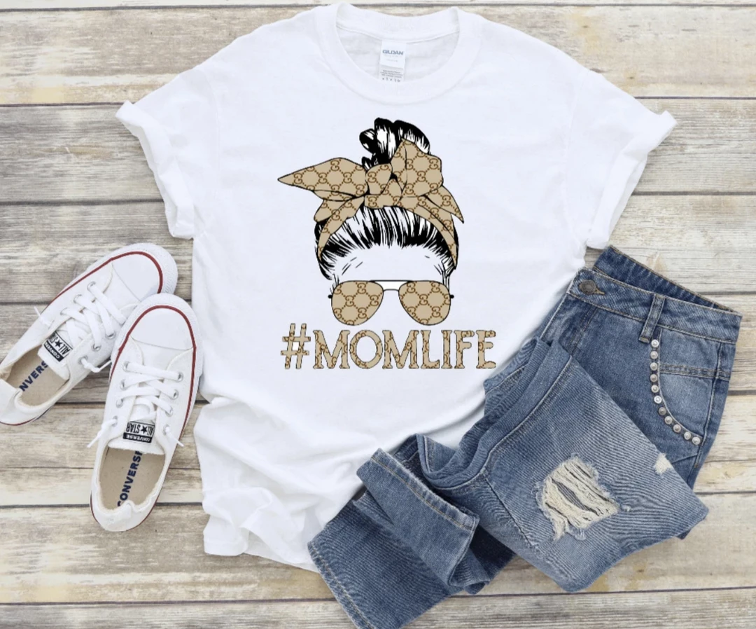 Csny Tops Mom Life GG Tee 3 Csny Tops Mom Life GG Tee