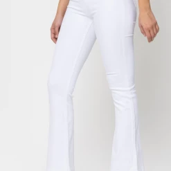Cello Final Sale White Flare Pants (For Short Girls) 6 Cello Final Sale White Flare Pants (For Short Girls)