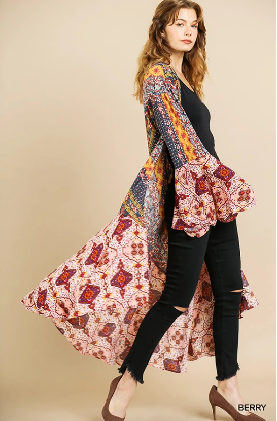 UMGEE Berry Mix Kimono 1 UMGEE Berry Mix Kimono
