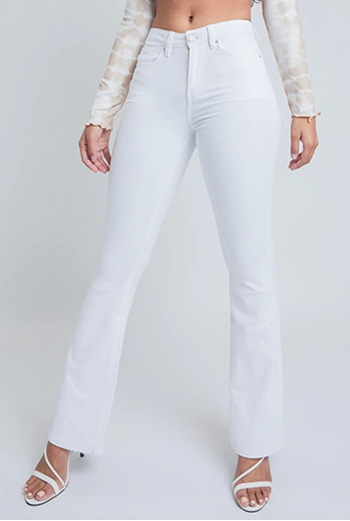 YMI White Flare Pants 6 YMI White Flare Pants