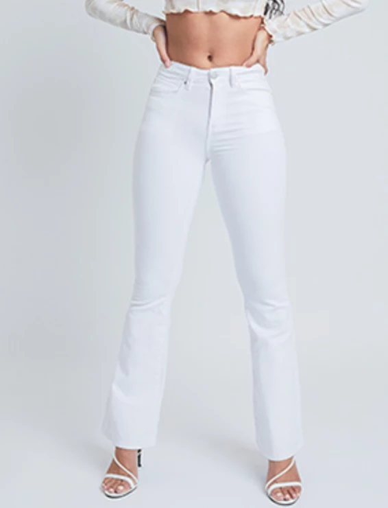 YMI White Flare Pants 7 YMI White Flare Pants