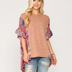 Gigio New Arrivals Clay High Low Top