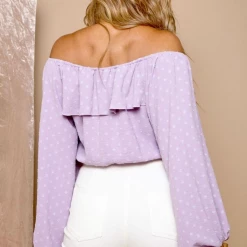 Peach Love New Arrivals Lavender Off Shoulder Top 5 Peach Love New Arrivals Lavender Off Shoulder Top