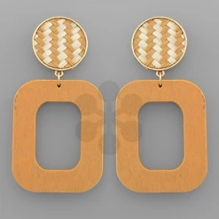 Golden Stella Accessories Natural Gold Earrings