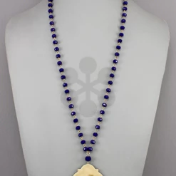 Golden Stella Royal Blue/Gold Necklace Accessories