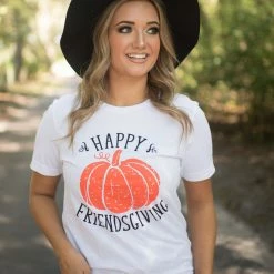 Kissed Apparel Final Sale Happy FriendsGiving Tee