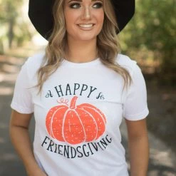 Kissed Apparel Final Sale Happy FriendsGiving Tee