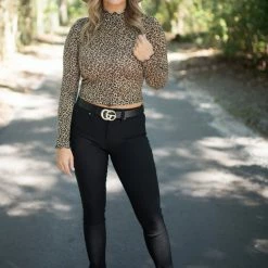 Hyfve Brown Leopard Long Sleeve