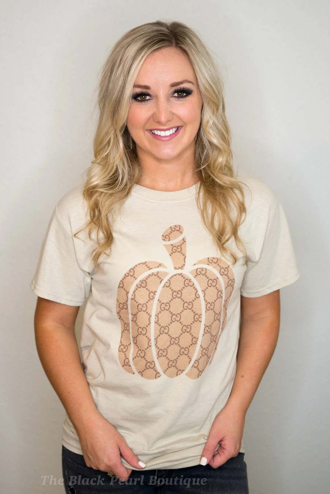 Csny Taupe Pumpkin Tee Tops 2 Csny Taupe Pumpkin Tee Tops