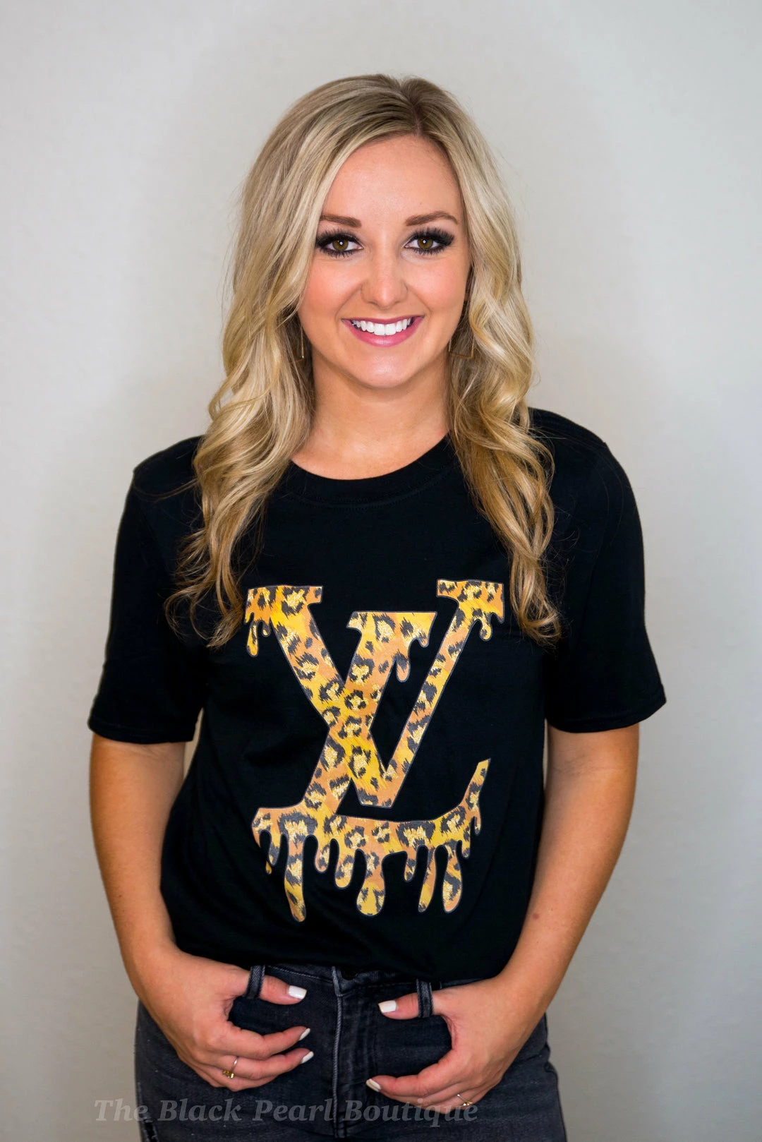 Csny Tops Dripping Black Tee 1 Csny Tops Dripping Black Tee