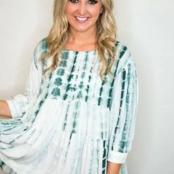 Entro Tie Dye Babydoll Top
