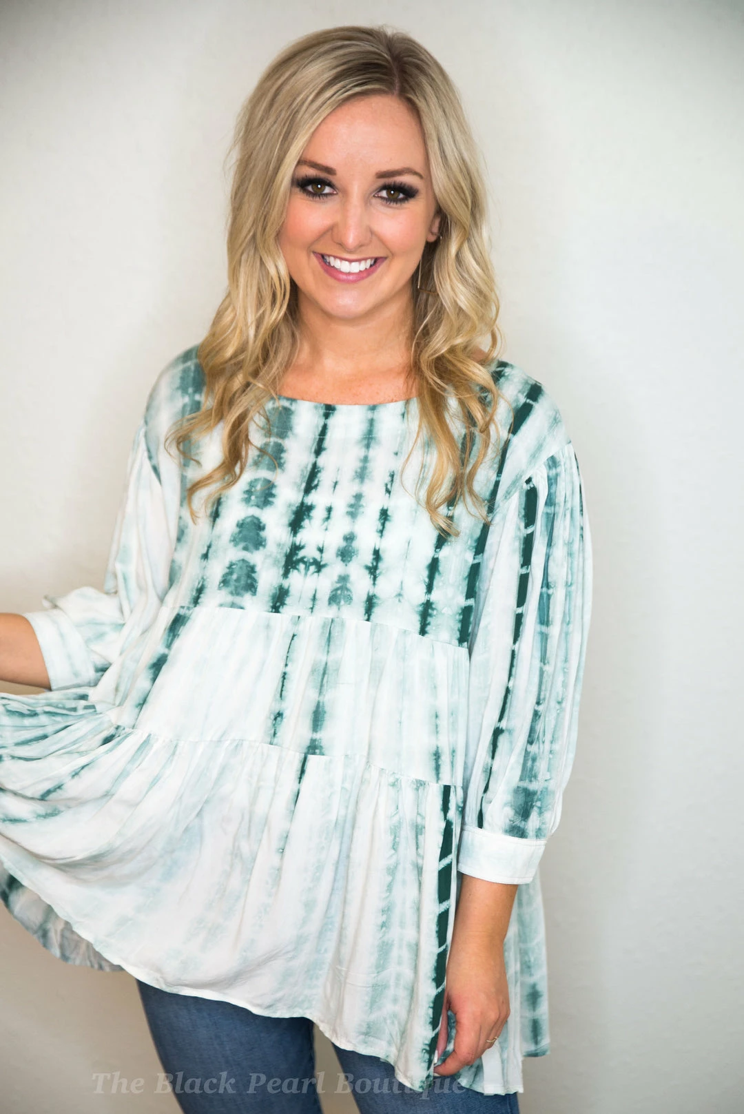 Entro Tie Dye Babydoll Top 1 Entro Tie Dye Babydoll Top