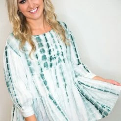 Entro Tie Dye Babydoll Top