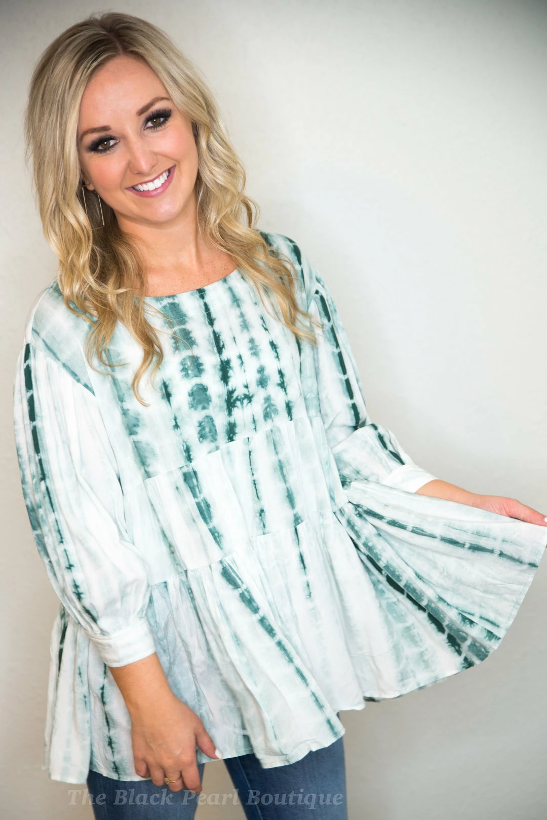 Entro Tie Dye Babydoll Top 2 Entro Tie Dye Babydoll Top