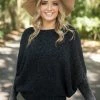 Hyfve Black Dolman Sleeve Sweater