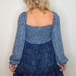 UMGEE Navy Floral Dress 5 UMGEE Navy Floral Dress