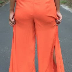 Flying Tomato Game Day! Orange Pleated Pants
