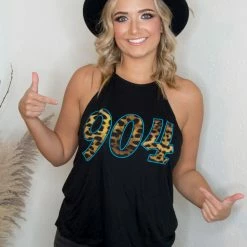 The Black Pearl Boutique Black 904 Tank