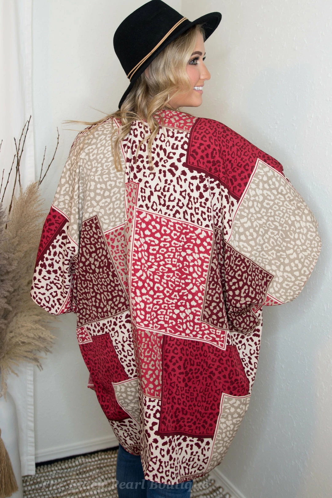 Jodifl Red Leopard Kimono Tops 5 Jodifl Red Leopard Kimono Tops